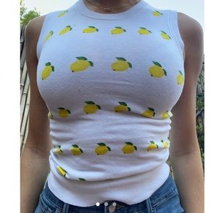 J. Crew Lemon top